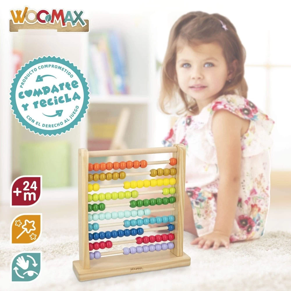 Abaco In Legno Per Bambini - immagine 3