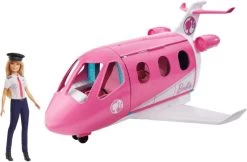 MATTEL Barbie Aereo Dei Sogni Con Pilota, Veicolo E Bambola Pilota Inclusa