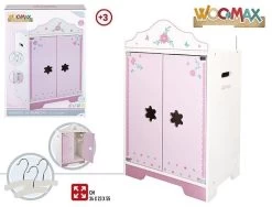 Armadio Delle Bambole In Legno