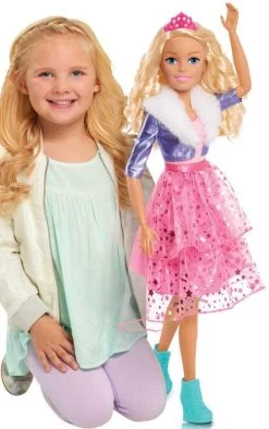 MATTEL Barbie Bambola Gigante 70cm