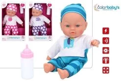 Bambolotto Con 6 Versi Realistici E Biberon