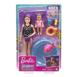 MATTEL Barbie Babysitter Skipper Con Piscina