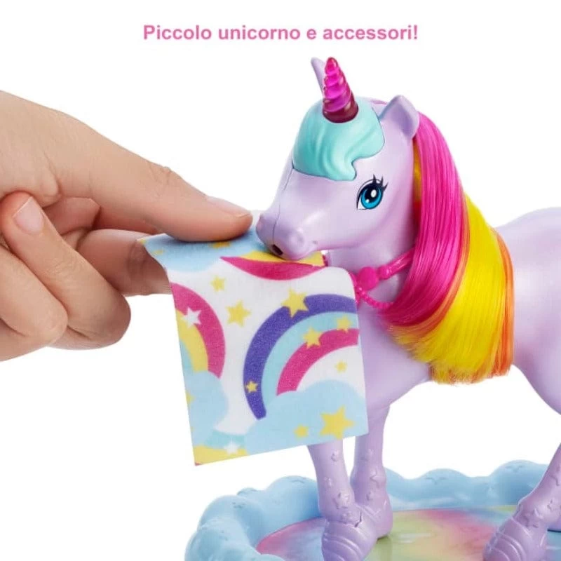 MATTEL Barbie Dreamtopia, Bambola Con Unicorno GTG01 - immagine 3