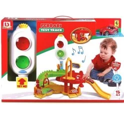 Goliath Bburago Junior, Pista Con Veicolo Ferrari Test Track, +18 Mesi