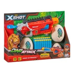X-Shot X Shot Dino Attack, Blaster Con Canna Rotante E Bersagli