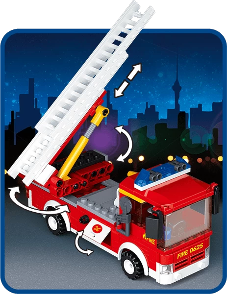 Sluban Set Costruzioni Camion Dei Pompieri - immagine 3