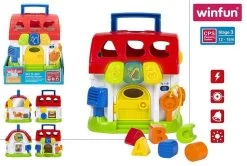 Winfun Casetta Attività Educative Con Luci E Suoni +12Mesi