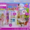 MATTEL Barbie Casa Portatile, Loft Con Bambola E Accessori, HCD48