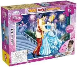 Lisciani Puzzle Disney Maxi 35 Tessere 2in1