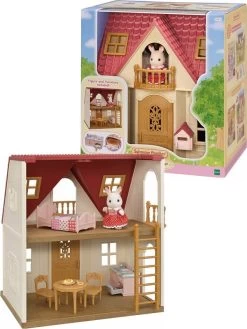 Epoch Sylvanian Family Casetta Cottage, Cosy Playset - 5567 SY