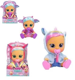 IMC TOYS Cry Babies Fantasy, Nuove Bambole Con Capelli Veri, Dressy Hannah, Jenna E Bruny