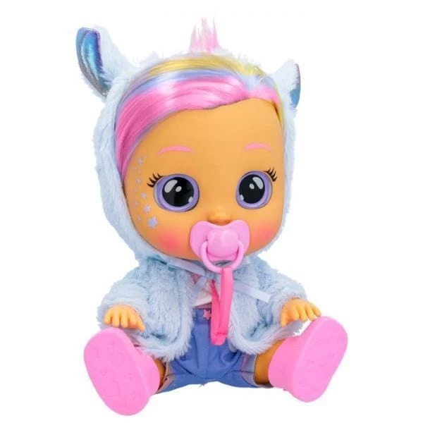 IMC TOYS Cry Babies Fantasy, Nuove Bambole Con Capelli Veri, Dressy Hannah, Jenna E Bruny - immagine 4