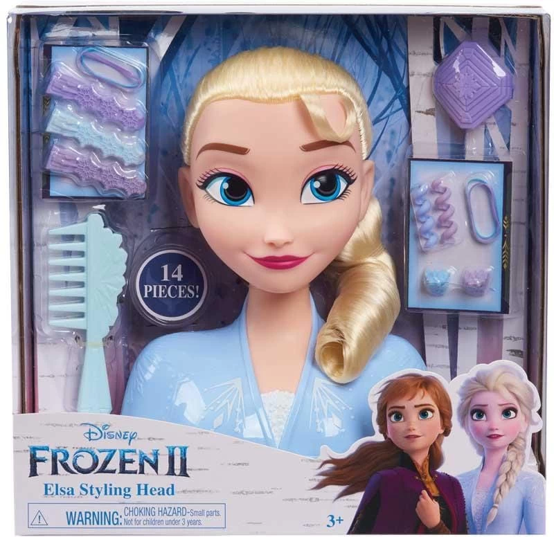 Disney Frozen 2- Elsa Testa Acconciature Styling