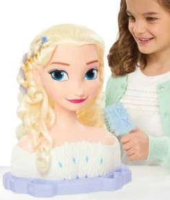 Disney Frozen Elsa Testa Acconciature Styling Deluxe