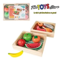 Gioco Cibo In Legno +24Mesi