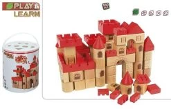 Costruzioni In Legno Castello Medievale 100pz