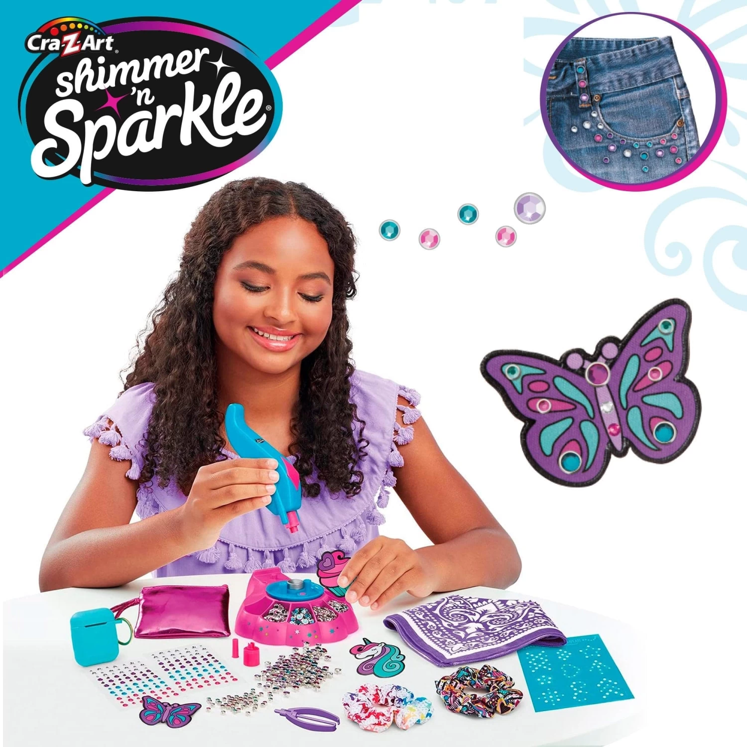 Laboratorio Per Decorare Con Diamantini Alla Moda - immagine 3