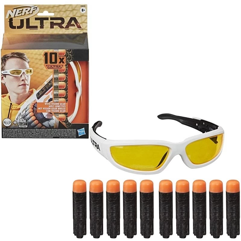 Nerf Ultra Vision Gear, Dardi Ultra E Occhialini Protettivi