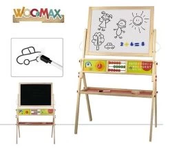 Lavagna In Legno Con Pallottoliere E Accessori