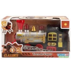 Treno Giocattolo, Locomotiva Con Luci Suoni, Funzione Vapore