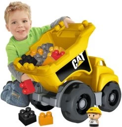 Mega Bloks Cat, Grande Camion Con Mattoncini +12Mesi