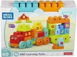 Mega Bloks Treno Costruzioni A B C - Impara Con Il Trenino ABC