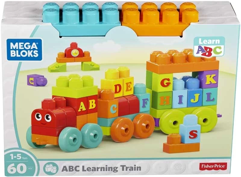 Mega Bloks Treno Costruzioni A B C - Impara Con Il Trenino ABC