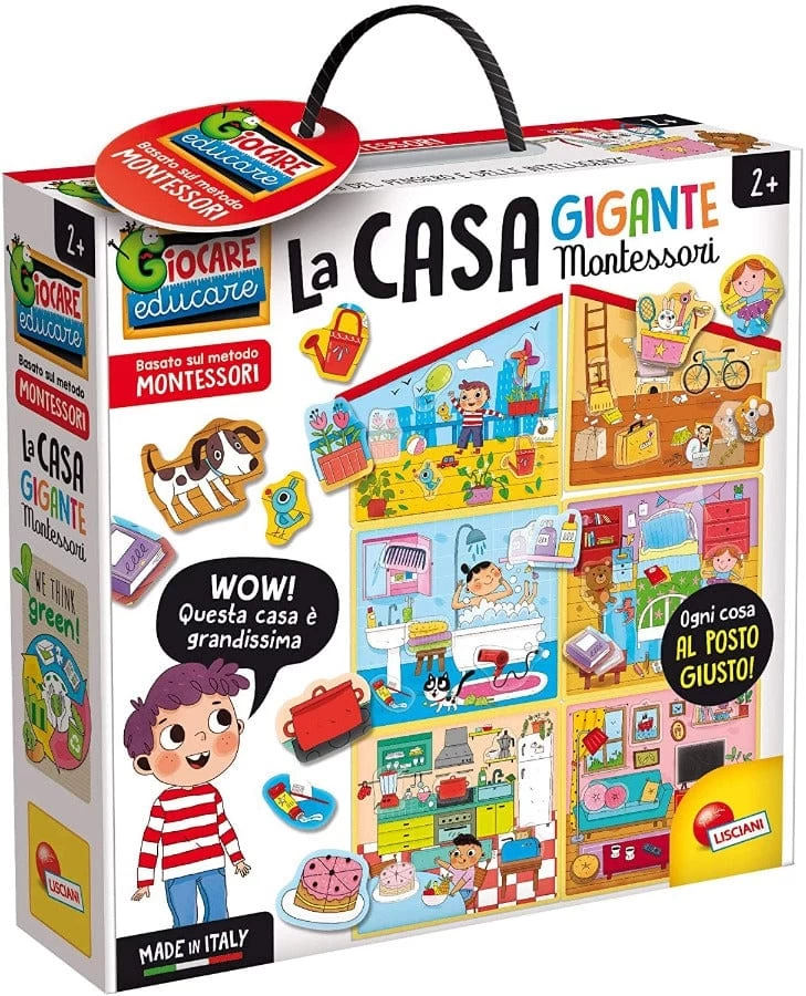 Montessori La Casa Gigante, Lisciani Giochi, Nuovo Box