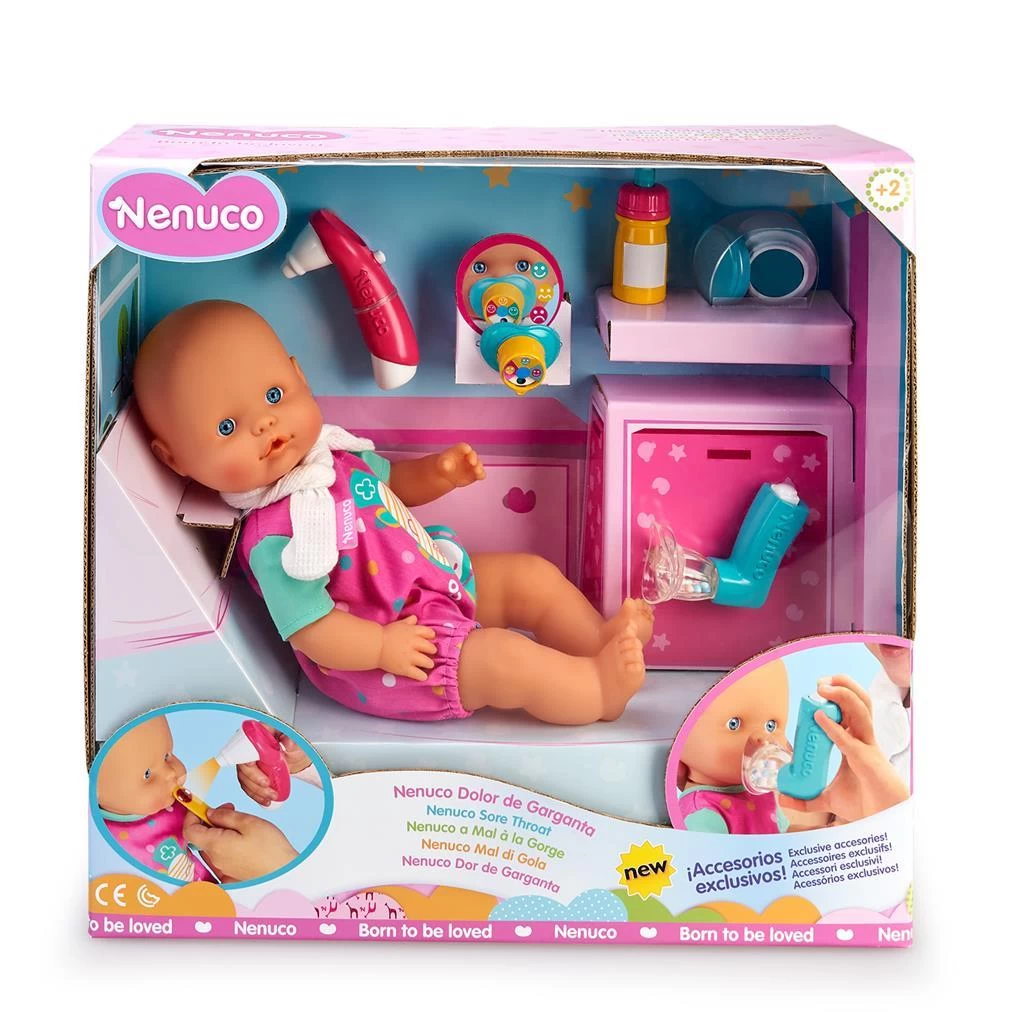 Famosa Nenuco Mal Di Gola - Bambolotto Dottore