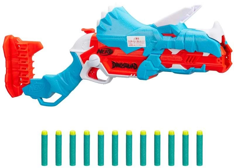 Fucile Nerf Dinosquad Tricera-Blast - immagine 3
