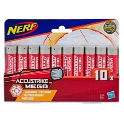 Nerf Ricariche Mega - Set 10 Dardi