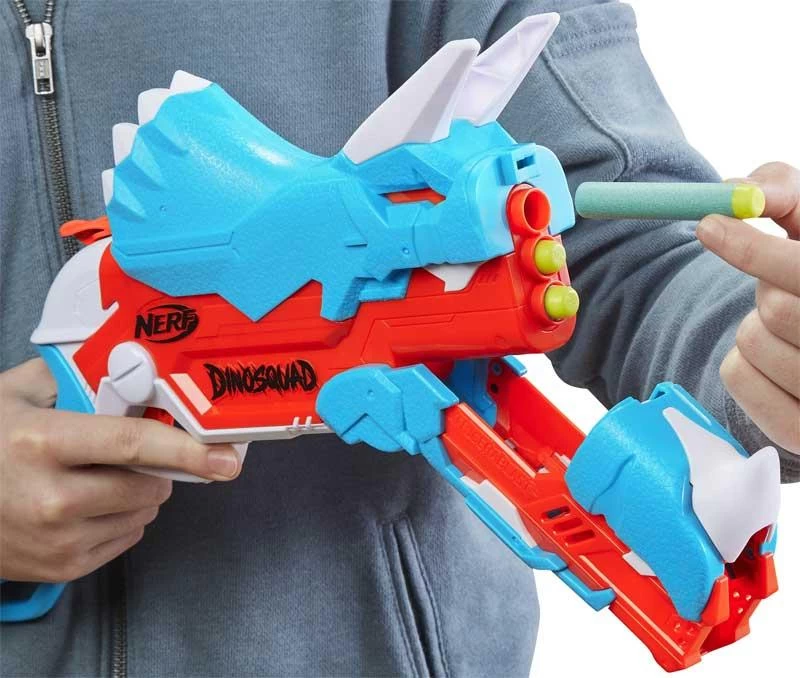 Fucile Nerf Dinosquad Tricera-Blast - immagine 4