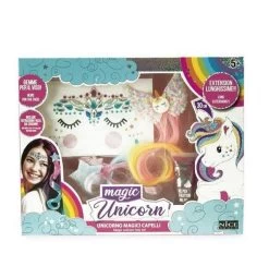 Nice Set Decora Capelli Unicorno Per Bambine