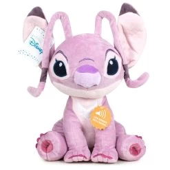Disney Peluche Angel Stitch Con Suoni 20cm