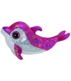 Ty Peluche Occhioni Delfino Sparkles 24 Cm