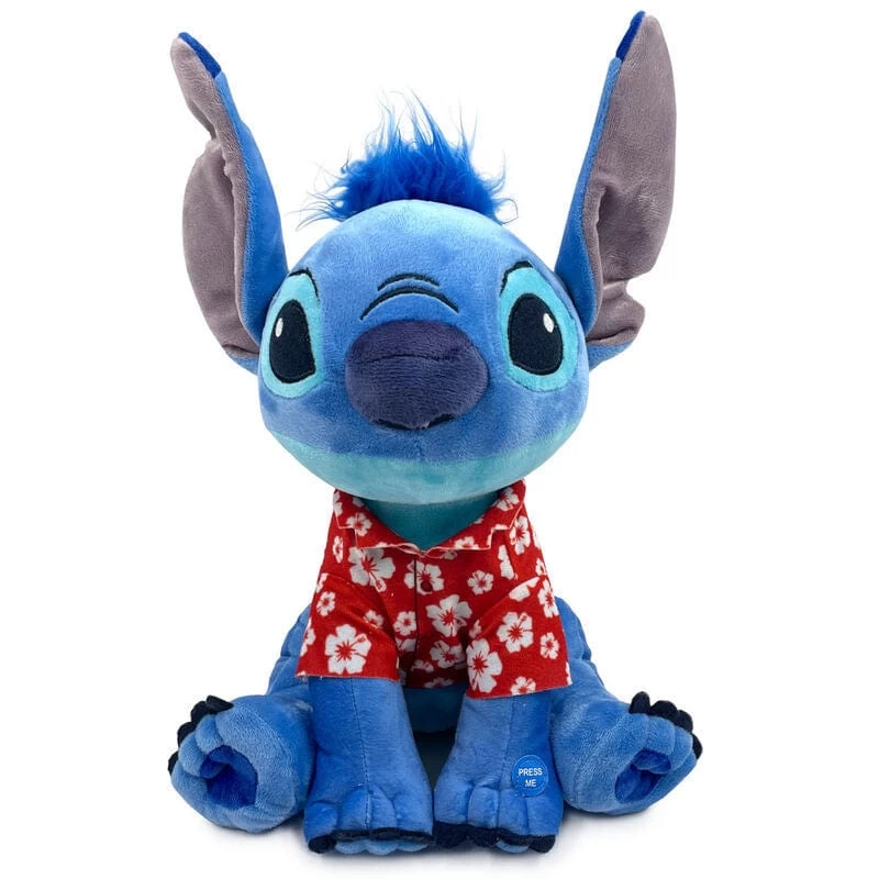 Disney Peluche Stitch Hawaii 30cm Con Suoni