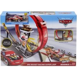 MATTEL Disney Cars Lanciatore Super Loop XRS