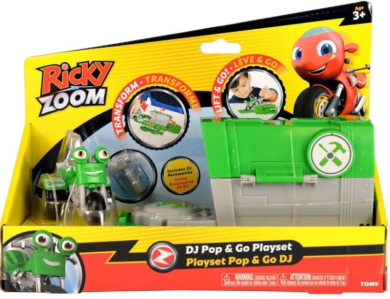 GIOCHI PREZIOSI Ricky Zoom Playset Veicolo Con Lanciatore - immagine 3