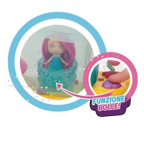 GIOCHI PREZIOSI Seasters Acquarium Playset Magic Bubble - immagine 3