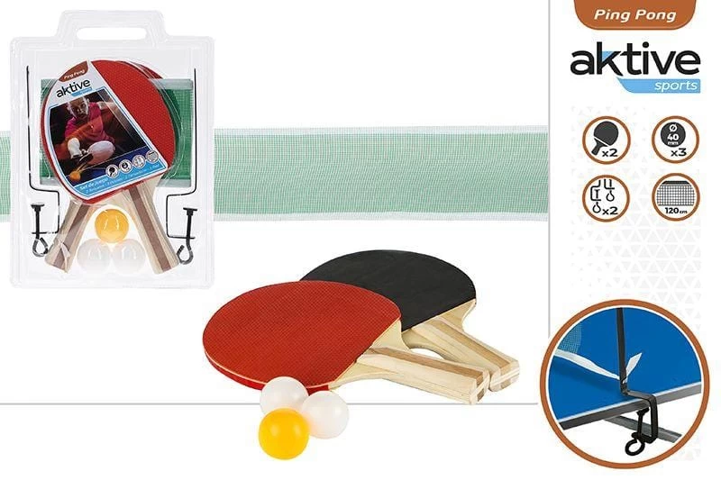 Set Da Gioco Ping Pong Promo