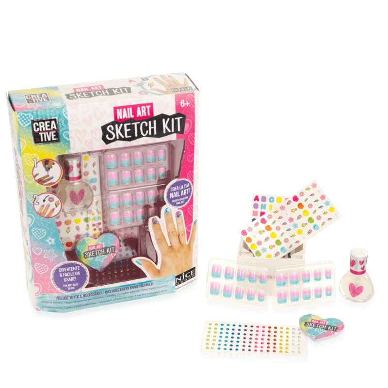 Nice - Set Decoro Unghie, Nail Art