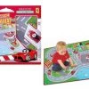 Goliath Bburago Junior, Tappeto Stradale Con Automobile Ferrari +12 Mesi