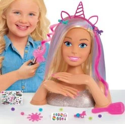 MATTEL Barbie Testa Acconciature Deluxe Glitter