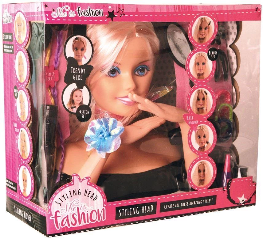 Testa Acconciature Styling Head Grande - immagine 3