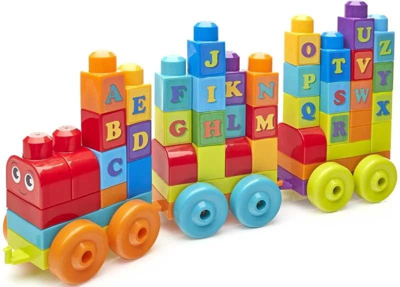 Mega Bloks Treno Costruzioni A B C - Impara Con Il Trenino ABC - immagine 3