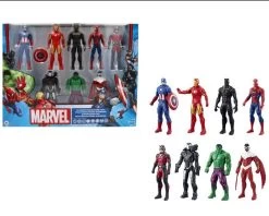 Hasbro Marvel Avengers, Set Collezione Da 8 Personaggi