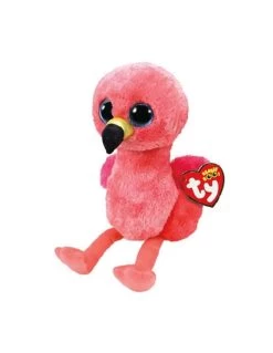 Ty Peluche Occhi Grandi Gilda Fenicottero 15 Cm