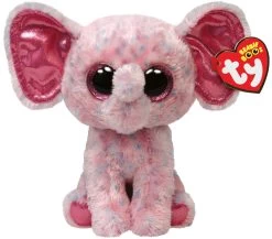 Ty Peluche Occhioni Elefante Ellie 15 Cm