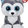 Ty Peluche Occhi Grandi Slush Cane Husky 50 Cm