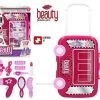 Valigia Trolley Con Accessori Bellezza
